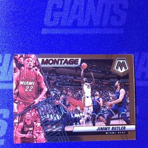 Jimmy butler 2021 -2022 panini basketball card